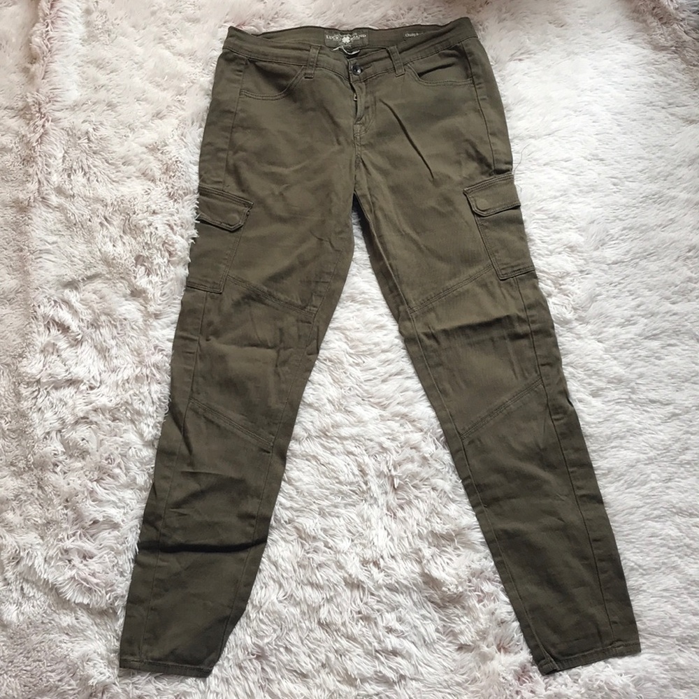 Skinny Army Green Pants